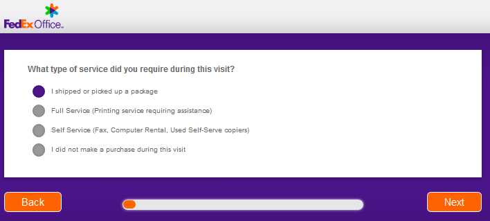 fedex office survey