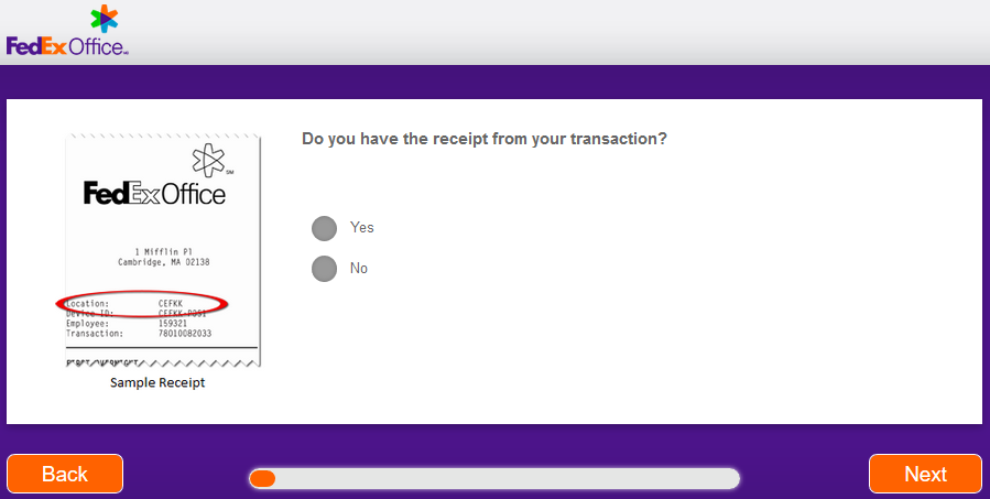 fedex office survey