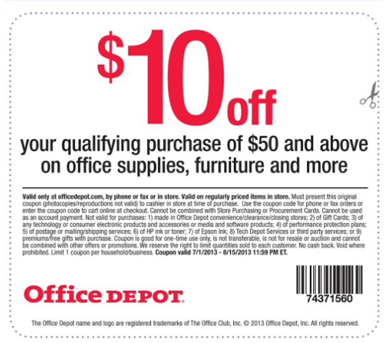 Office Depot Survey