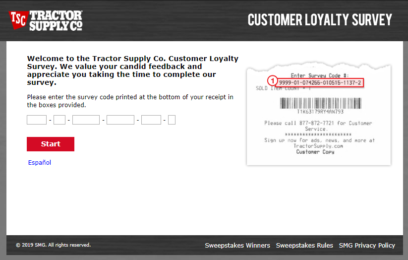 TellTractorSupply Survey