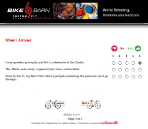 Bike Burn Survey