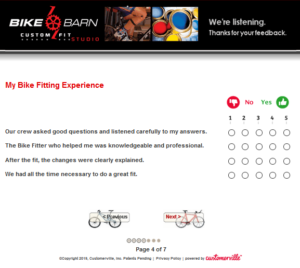 Bike Burn Survey