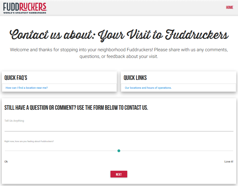 fuddruckers survey